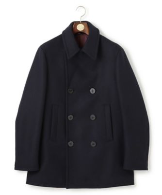 極美品✨現行2022年秋冬 ジェイプレス 定番ピーコート 定価約¥80,000 送料無料】【定番】カレッジメルトン ピーコート