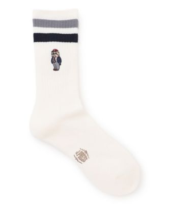 ＜J.PRESS (Men)＞【ＢＵＬＬＤＯＧ　ＢＯＹ】リブライン　ソックス（ＧＮ１ＬＬＭ０４１１）