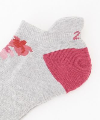 【ＷＯＭＥＮ】花モチーフアンクルソックス（ＧＮ１ＲＣＭ０５１４）