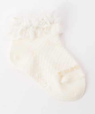 チュールフリルソックス（１１～１３ｃｍ）（ＧＮ３ＨＫＡ００１０）