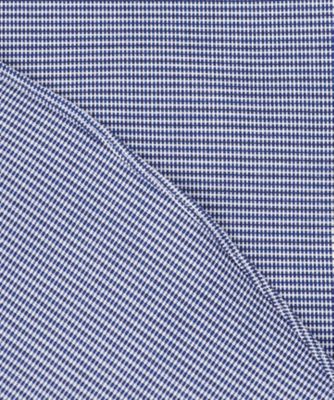 【ＰＲＥＭＩＵＭ　ＰＬＥＡＴＳ　／　形態安定】ＰＡＮＡＭＡミニチェックシャツ／　Ｂ．Ｄ．（ＨＤＯＶＣＭ０２０１）