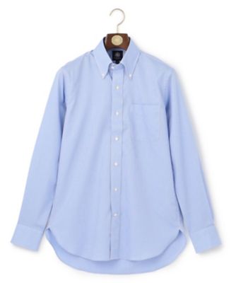 【ＰＲＥＭＩＵＭ　ＰＬＥＡＴＳ　／　形態安定】バスケットドビーシャツ　／　Ｂ．Ｄ．（ＨＤＯＶＣＭ０２０２）