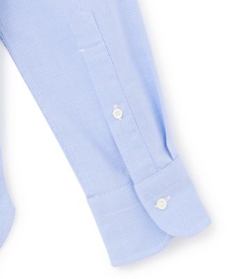 【ＰＲＥＭＩＵＭ　ＰＬＥＡＴＳ　／　形態安定】バスケットドビーシャツ　／　Ｂ．Ｄ．（ＨＤＯＶＣＭ０２０２）