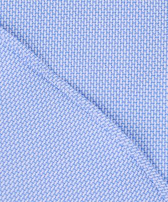 【ＰＲＥＭＩＵＭ　ＰＬＥＡＴＳ　／　形態安定】バスケットドビーシャツ　／　Ｂ．Ｄ．（ＨＤＯＶＣＭ０２０２）