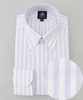 J.PRESS (Men)/ジェイ・プレス 【PREMIUM PLEATS / 形態安定】ダッパーストライプシャツ / B.D.(HDOVCM0203)