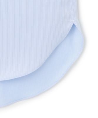 【ＰＲＥＭＩＵＭ　ＰＬＥＡＴＳ　／　形態安定】スーピマコットンドビーストライプ　シャツ／レギュラーカラー（ＨＤＯＶＣＷ０２０２）