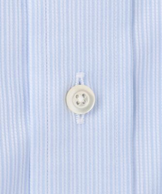 【ＰＲＥＭＩＵＭ　ＰＬＥＡＴＳ　／　形態安定】スーピマコットンドビーストライプ　シャツ／レギュラーカラー（ＨＤＯＶＣＷ０２０２）