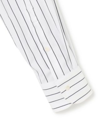 【ＷＥＢ・一部店舗限定】【ＰＲＥＭＩＵＭ　ＰＬＥＡＴＳ　／　形態安定】スーピマコットンホールドストライプ　シャツ　／　ワイドカラー（ＨＤＯＶ