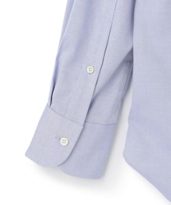【定番】【ＰＲＥＭＩＵＭ　ＰＬＥＡＴＳ　／　形態安定】ピンオックス　ドレスシャツ　／　Ｂ．Ｄ．（ＨＤＯＶＧＭ００３１）