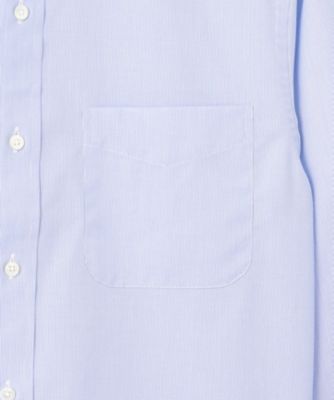 【Ｓｉｎｇｌｅ　Ｎｅｅｄｌｅ　Ｔａｉｌｏｒｉｎｇ　／　形態安定】マイクロストライプ　シャツ　／　Ｂ．Ｄ．（ＨＤＯＶＧＭ０２１２）