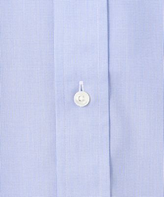 【Ｓｉｎｇｌｅ　Ｎｅｅｄｌｅ　Ｔａｉｌｏｒｉｎｇ　／　形態安定】マイクログラフチェック　シャツ　／　Ｂ．Ｄ．（ＨＤＯＶＧＭ０２１３）