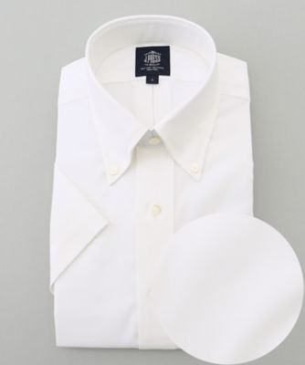 【ＰＲＥＭＩＵＭ　ＰＬＥＡＴＳ　／　形態安定】ピンオックス　半袖シャツ　／　Ｂ．Ｄ．（ＨＤＯＶＧＭ０３１０）