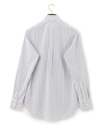 【ＰＲＥＭＩＵＭ　ＰＬＥＡＴＳ　／　形態安定】ダブルストライプ　シャツ　／　Ｂ．Ｄ．（ＨＤＯＶＮＡ０２０１）