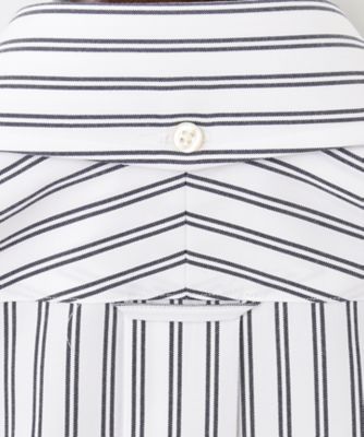 【ＰＲＥＭＩＵＭ　ＰＬＥＡＴＳ　／　形態安定】ダブルストライプ　シャツ　／　Ｂ．Ｄ．（ＨＤＯＶＮＡ０２０１）