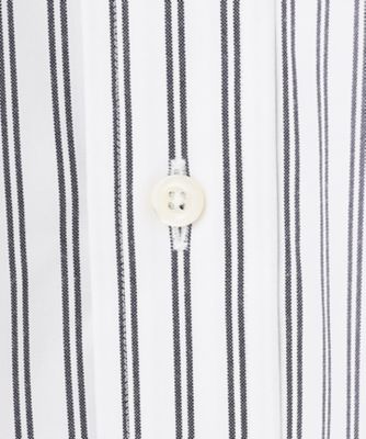 【ＰＲＥＭＩＵＭ　ＰＬＥＡＴＳ　／　形態安定】ダブルストライプ　シャツ　／　Ｂ．Ｄ．（ＨＤＯＶＮＡ０２０１）
