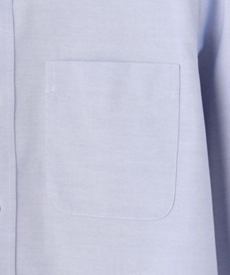 【ＰＲＥＭＩＵＭ　ＰＬＥＡＴＳ　／　形態安定】ピンオックス　ドレスシャツ　／　Ｂ．Ｄ．（ＨＤＯＶＮＷ００３１）