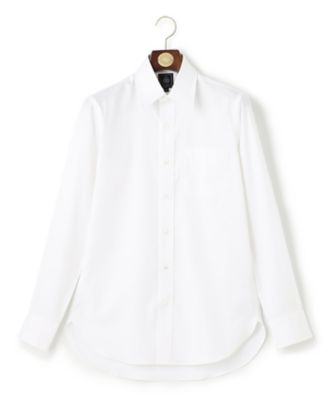 【ＰＲＥＭＩＵＭ　ＰＬＥＡＴＳ　／　形態安定】ピンオックス　ドレスシャツ　／　レギュラー（ＨＤＯＶＮＷ００３２）