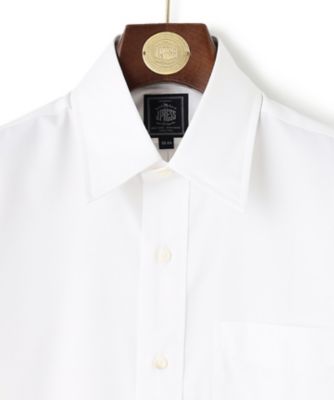 【ＰＲＥＭＩＵＭ　ＰＬＥＡＴＳ　／　形態安定】ピンオックス　ドレスシャツ　／　レギュラー（ＨＤＯＶＮＷ００３２）