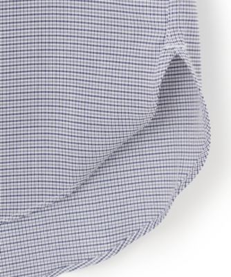 【ＰＲＥＭＩＵＭ　ＰＬＥＡＴＳ　／　形態安定】ＰＡＮＡＭＡミニチェックシャツ／　Ｂ．Ｄ．（ＨＤＯＶＳＳ０２０１）