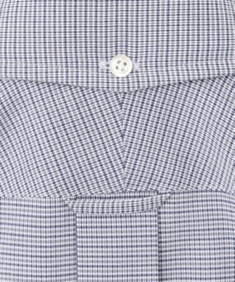【ＰＲＥＭＩＵＭ　ＰＬＥＡＴＳ　／　形態安定】ＰＡＮＡＭＡミニチェックシャツ／　Ｂ．Ｄ．（ＨＤＯＶＳＳ０２０１）