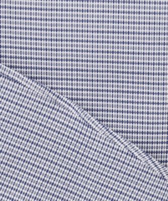 【ＰＲＥＭＩＵＭ　ＰＬＥＡＴＳ　／　形態安定】ＰＡＮＡＭＡミニチェックシャツ／　Ｂ．Ｄ．（ＨＤＯＶＳＳ０２０１）