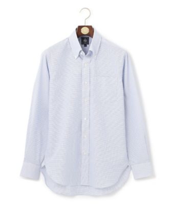 【ＰＲＥＭＩＵＭ　ＰＬＥＡＴＳ　／　形態安定】ＢＲＯＡＤジャーミンチェックシャツ　／　Ｂ．Ｄ．（ＨＤＯＶＳＳ０２０２）