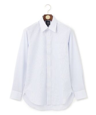 【ＰＲＥＭＩＵＭ　ＰＬＥＡＴＳ　／　形態安定】ＢＲＯＡＤジャーミンストライプシャツ　／　レギュラー（ＨＤＯＶＳＳ０２０３）