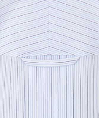 【ＰＲＥＭＩＵＭ　ＰＬＥＡＴＳ　／　形態安定】ＢＲＯＡＤジャーミンストライプシャツ　／　レギュラー（ＨＤＯＶＳＳ０２０３）