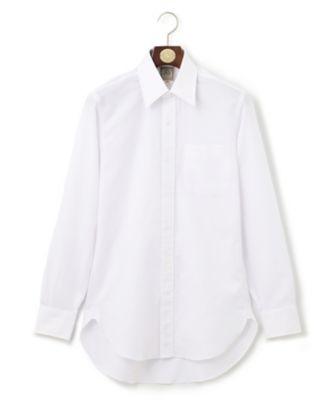 【Single Needle Tailoring】オーガニックコットン ドビーシャツ ／ レギュラー（HDOVSS0215） J