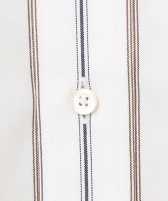 【ＰＲＥＭＩＵＭ　ＰＬＥＡＴＳ　／　形態安定】ジェントリーストライプ　シャツ　／　Ｂ．Ｄ．（ＨＤＯＶＳＷ０２０４）