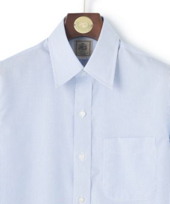 【Ｓｉｎｇｌｅ　Ｎｅｅｄｌｅ　Ｔａｉｌｏｒｉｎｇ　／　形態安定】ブロードストライプ　シャツ　／レギュラー（ＨＤＯＶＳＷ０２１１）