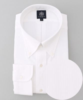 J.PRESS (Men)/ジェイ・プレス 【KING SIZE】【PREMIUM PLEATS / 形態安定】スーピマコットンマイクロストライプ シャツ/B.D.(HDOXCW020