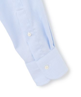 【ＫＩＮＧ　ＳＩＺＥ】【ＰＲＥＭＩＵＭ　ＰＬＥＡＴＳ　／　形態安定】スーピマコットンマイクロストライプ　シャツ／Ｂ．Ｄ．（ＨＤＯＸＣＷ０２０