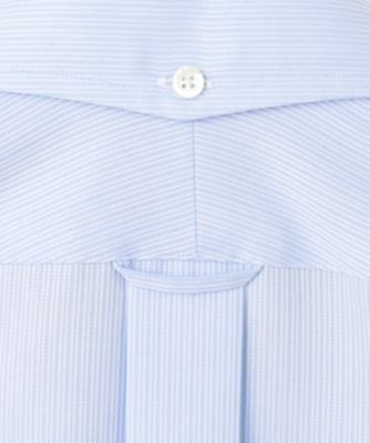 【ＫＩＮＧ　ＳＩＺＥ】【ＰＲＥＭＩＵＭ　ＰＬＥＡＴＳ　／　形態安定】スーピマコットンマイクロストライプ　シャツ／Ｂ．Ｄ．（ＨＤＯＸＣＷ０２０