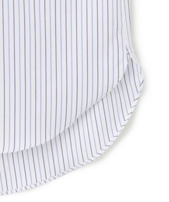 【ＫＩＮＧ　ＳＩＺＥ】【ＰＲＥＭＩＵＭ　ＰＬＥＡＴＳ　／　形態安定】スーピマコットンオルタネートストライプ　　シャツ／Ｂ．Ｄ．（ＨＤＯＸＣＷ