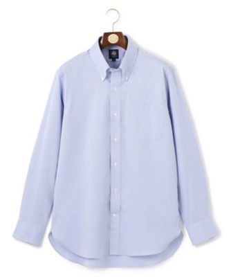 【ＫＩＮＧ　ＳＩＺＥ】【ＰＲＥＭＩＵＭ　ＰＬＥＡＴＳ　／　形態安定】ピンオックス　ドレスシャツ　／　Ｂ．Ｄ．（ＨＤＯＸＧＭ００３１）