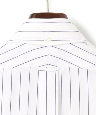 【ＫＩＮＧ　ＳＩＺＥ】【ＰＲＥＭＩＵＭ　ＰＬＥＡＴＳ　／　形態安定】スーピマコットンボールドストライプ　ドレスシャツ　／　Ｂ．Ｄ．（ＨＤＯＸ
