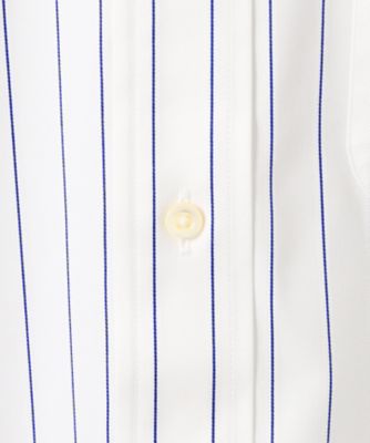 【ＫＩＮＧ　ＳＩＺＥ】【ＰＲＥＭＩＵＭ　ＰＬＥＡＴＳ　／　形態安定】スーピマコットンボールドストライプ　ドレスシャツ　／　Ｂ．Ｄ．（ＨＤＯＸ