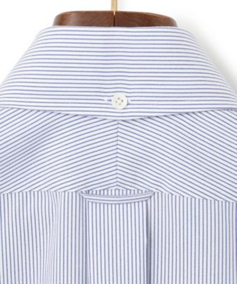 【ＫＩＮＧ　ＳＩＺＥ】【ＰＲＥＭＩＵＭ　ＰＬＥＡＴＳ　／　形態安定】マイクロストライプ　シャツ　／　Ｂ．Ｄ．（ＨＤＯＸＳＷ００６１）