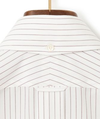 【ＫＩＮＧ　ＳＩＺＥ】【ＰＲＥＭＩＵＭ　ＰＬＥＡＴＳ　／　形態安定】ペンシルストライプ　シャツ　／　Ｂ．Ｄ．（ＨＤＯＸＳＷ０２０１）
