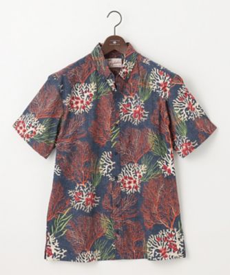 【ハワイの老舗アロハブランドとコラボ】ＫＡＨＡＬＡ　ＡＬＯＨＡ　アロハ　シャツ（ＨＨＪＬＣＭ００７０）