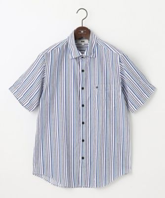 ［極美品］JOSEPH ABBOUD ストライプ　シアサッカー　手洗い可　L trim_ofcrs_itemfd0e30f8e7ee11e