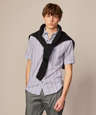 サステイナブル】ソアロンストライプ シャツ（HHJLCM0301