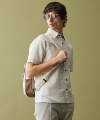 KAPITAL リネンフラワープリント ブルゾン KAPITAL Jacket Poly Taffeta Tennessee Cornflower Parka
