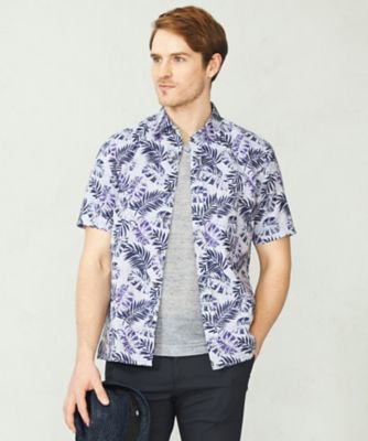 baloriginal ブラー柄 リヨセル 半袖シャツ baloriginal ブラー柄 リヨセル 半袖シャツ Shirt – Global