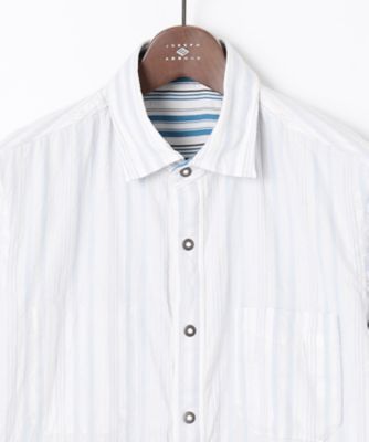 ◆美品 JOSEPH ジョゼフ コットン ロング シャツ 36 オーガニックコットン/サスティナブル】JOE COTTON プリッセ