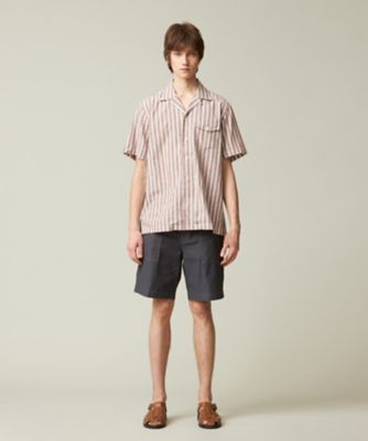 【ＨＹＢＲＩＤ　ＬＩＮＥＮ】オープンカラーシャツ（ＨＨＯＶＣＡ０４１１）
