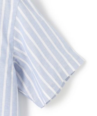 【ＨＹＢＲＩＤ　ＬＩＮＥＮ】オープンカラーシャツ（ＨＨＯＶＣＡ０４１１）