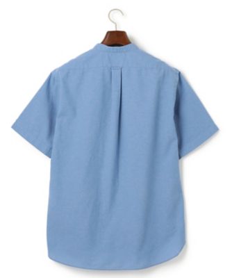 【ＨＹＢＲＩＤ　ＬＩＮＥＮ】　バンドカラーシャツ（ＨＨＯＶＣＡ０４１２）