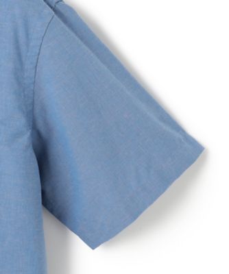 【ＨＹＢＲＩＤ　ＬＩＮＥＮ】　バンドカラーシャツ（ＨＨＯＶＣＡ０４１２）